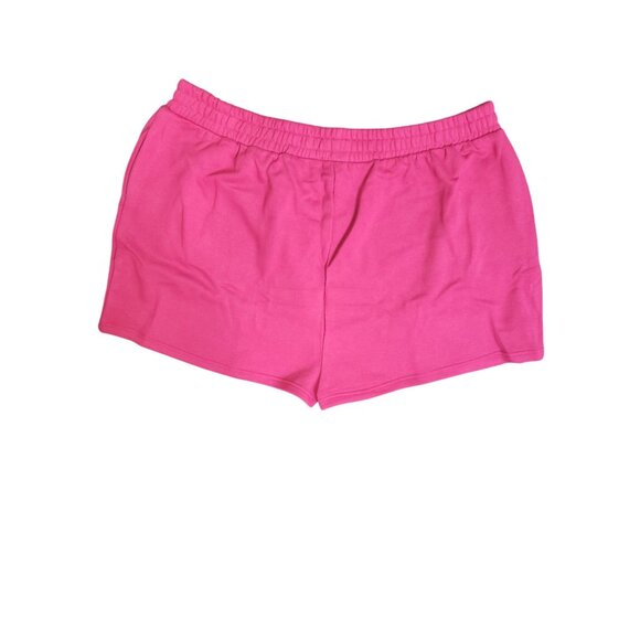 PrettyLittleThing Plus Hot Pink Sweat Shorts XXXL - Picture 3 of 8